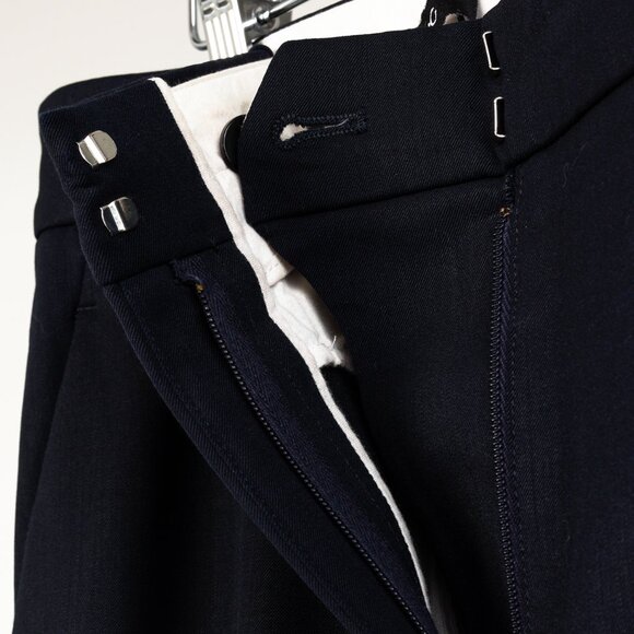 Calvin Klein 205W39NYC Navy Side-Stripe Trousers - Picture 9 of 12